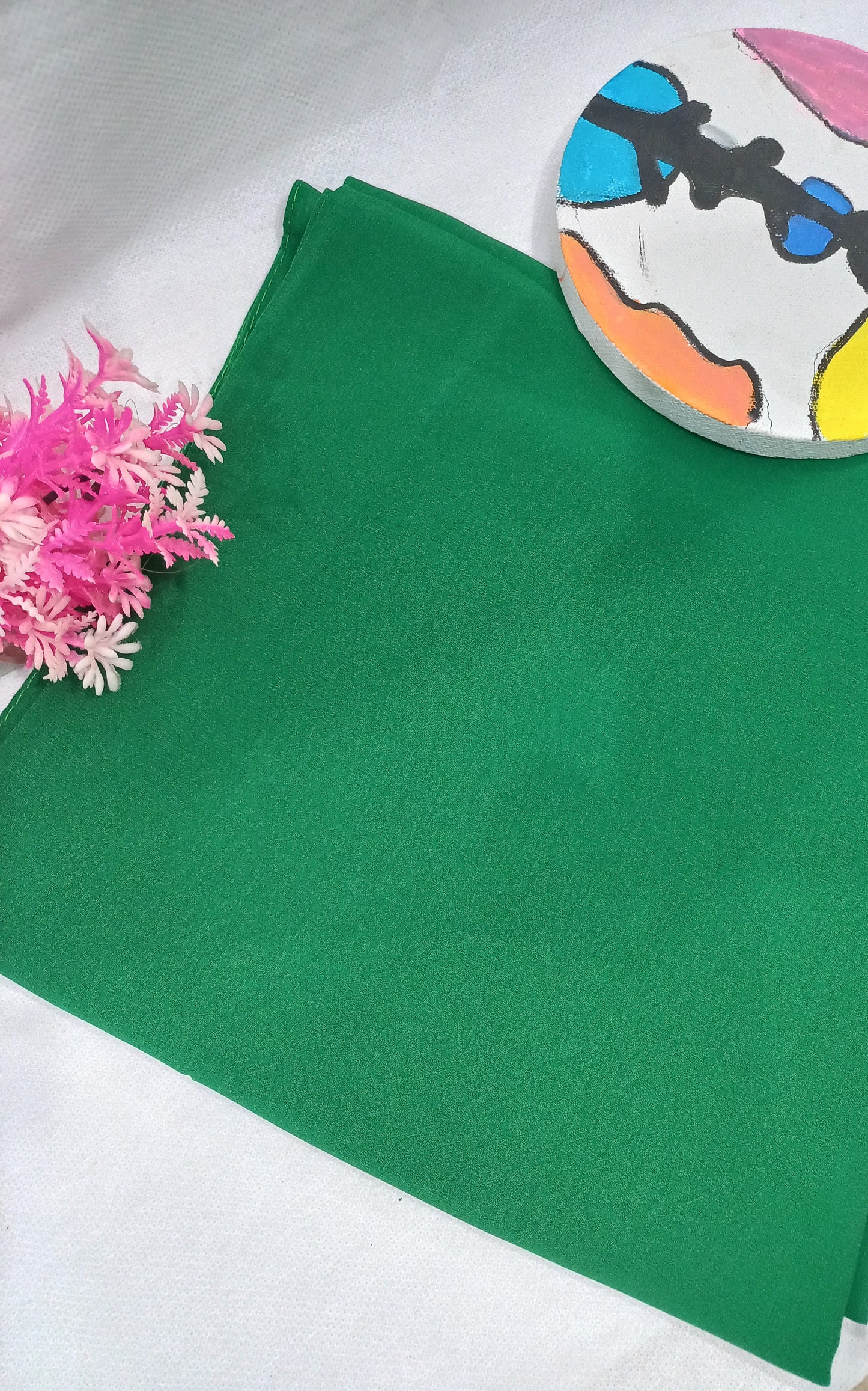 PREMIUM GEORGETTE HIJAB-PAKISTAN GREEN