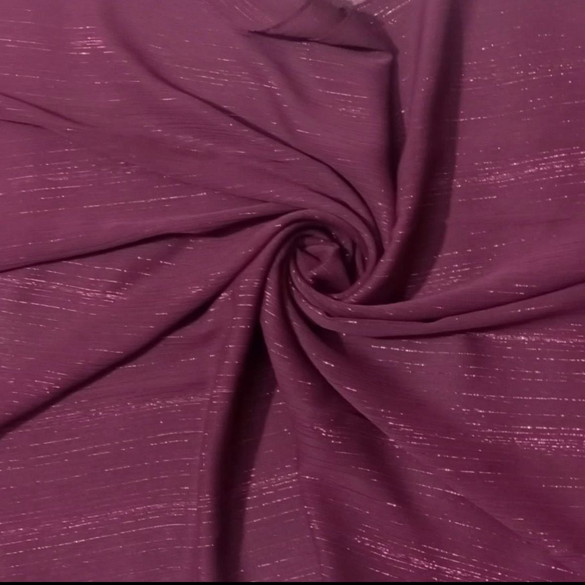 Zari Georgete - Maroon