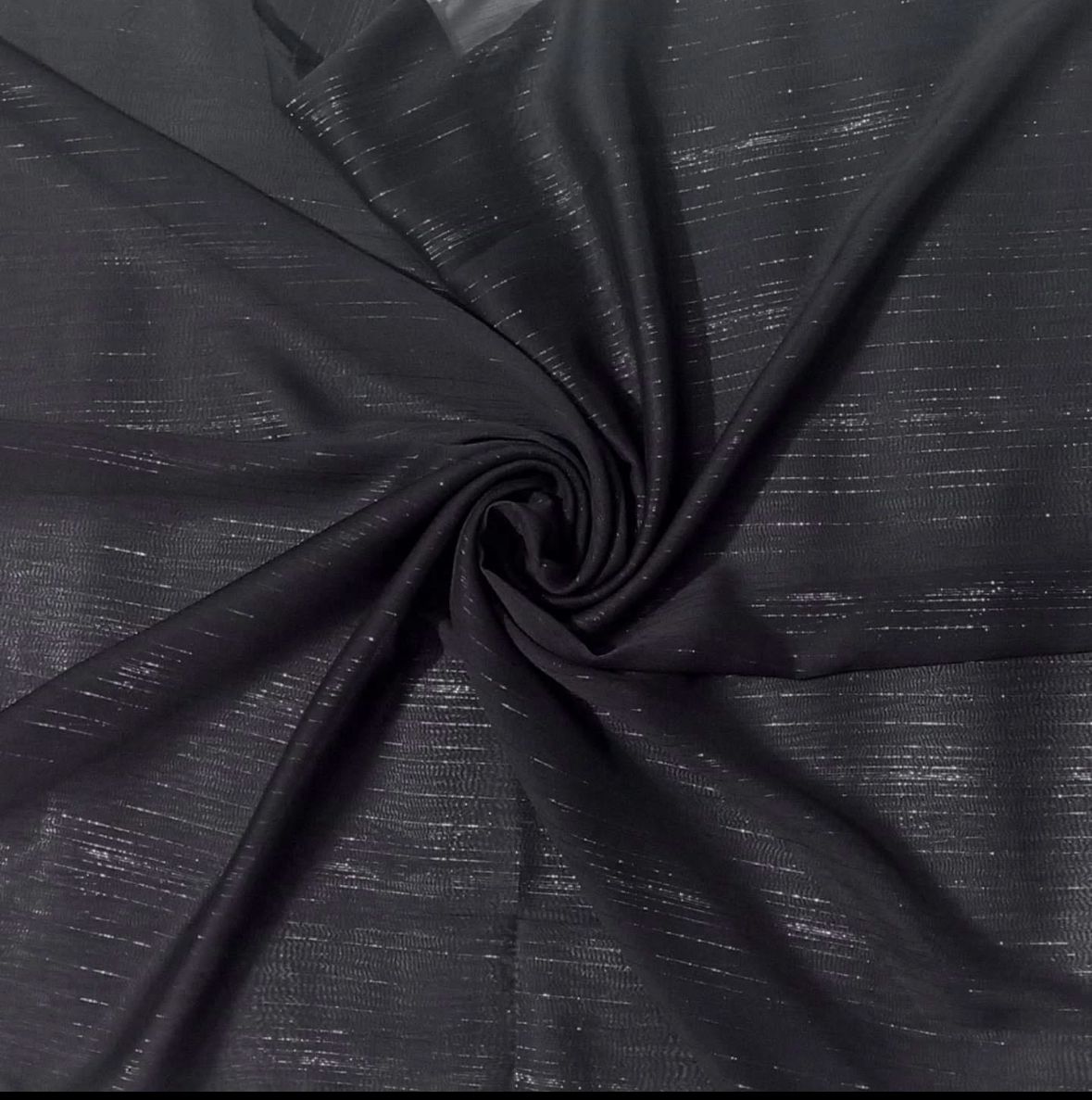 Zari Georgete - Black
