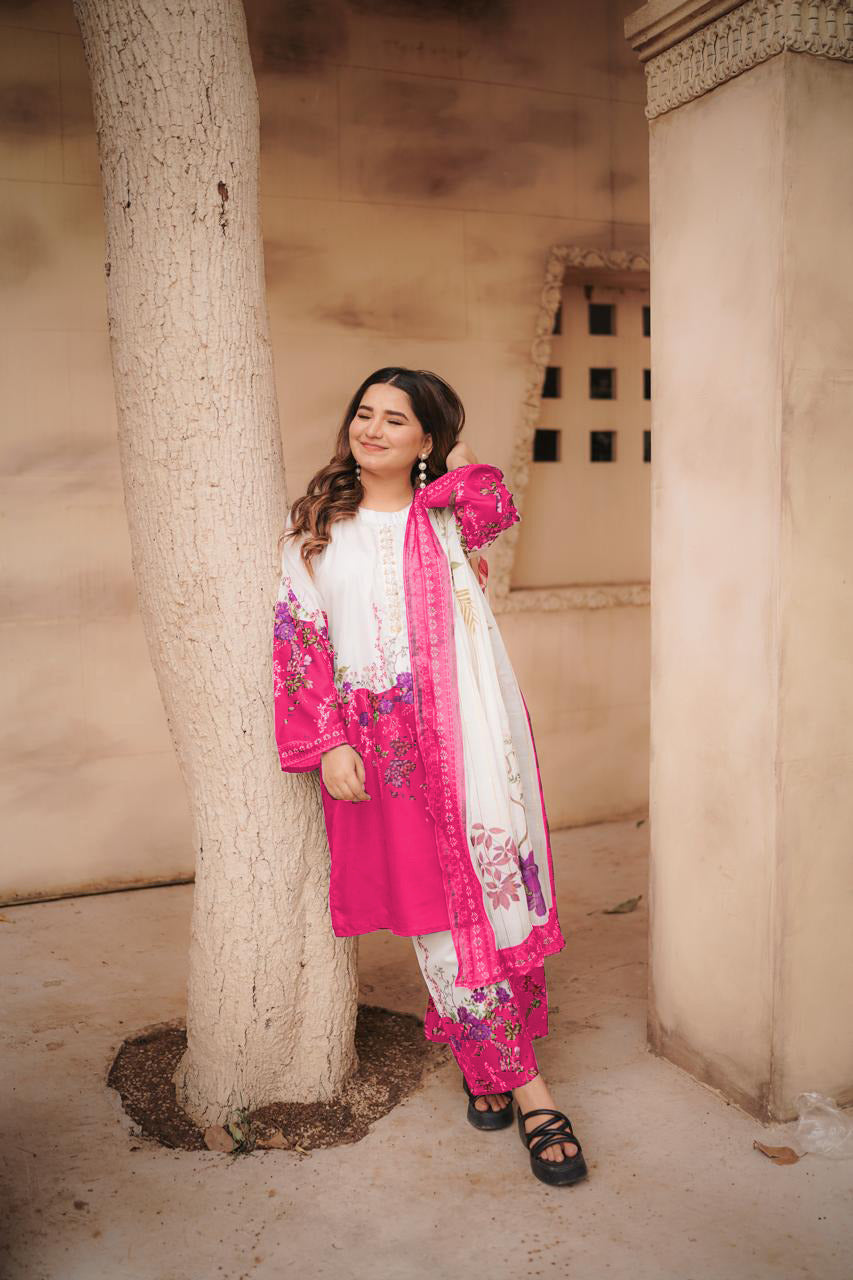 SUMMER SWISS LAWN Dress