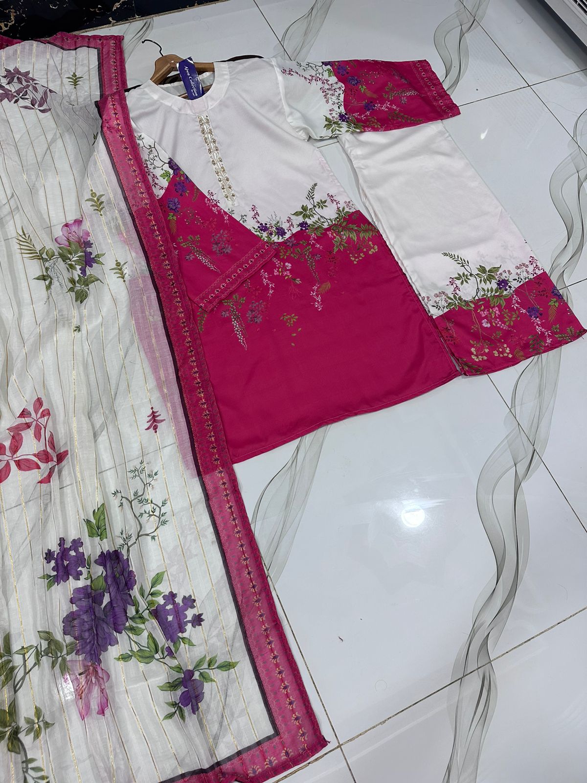 SUMMER SWISS LAWN Dress