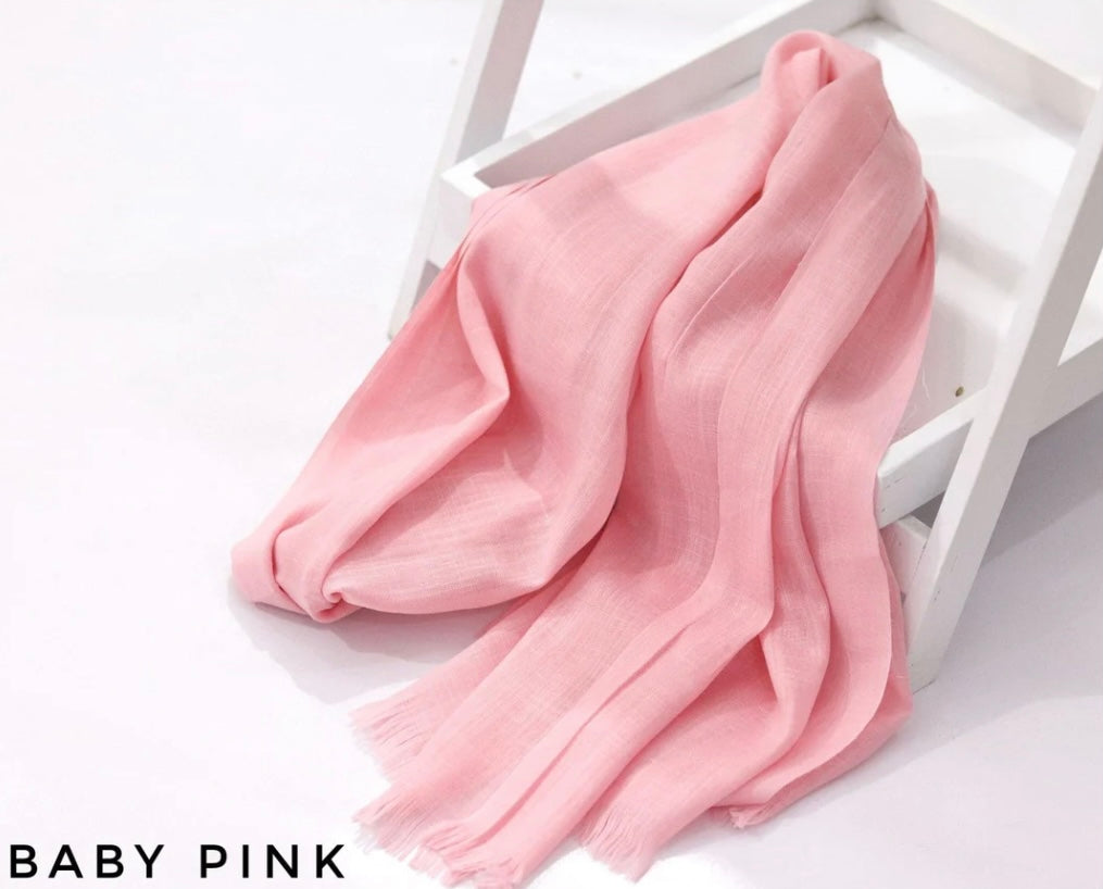 Turkish Lawn Baby Pink - Cameo Hijabwears