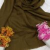 Soft lawn Hijab – Olive green