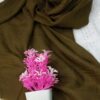 Soft lawn Hijab – Olive green