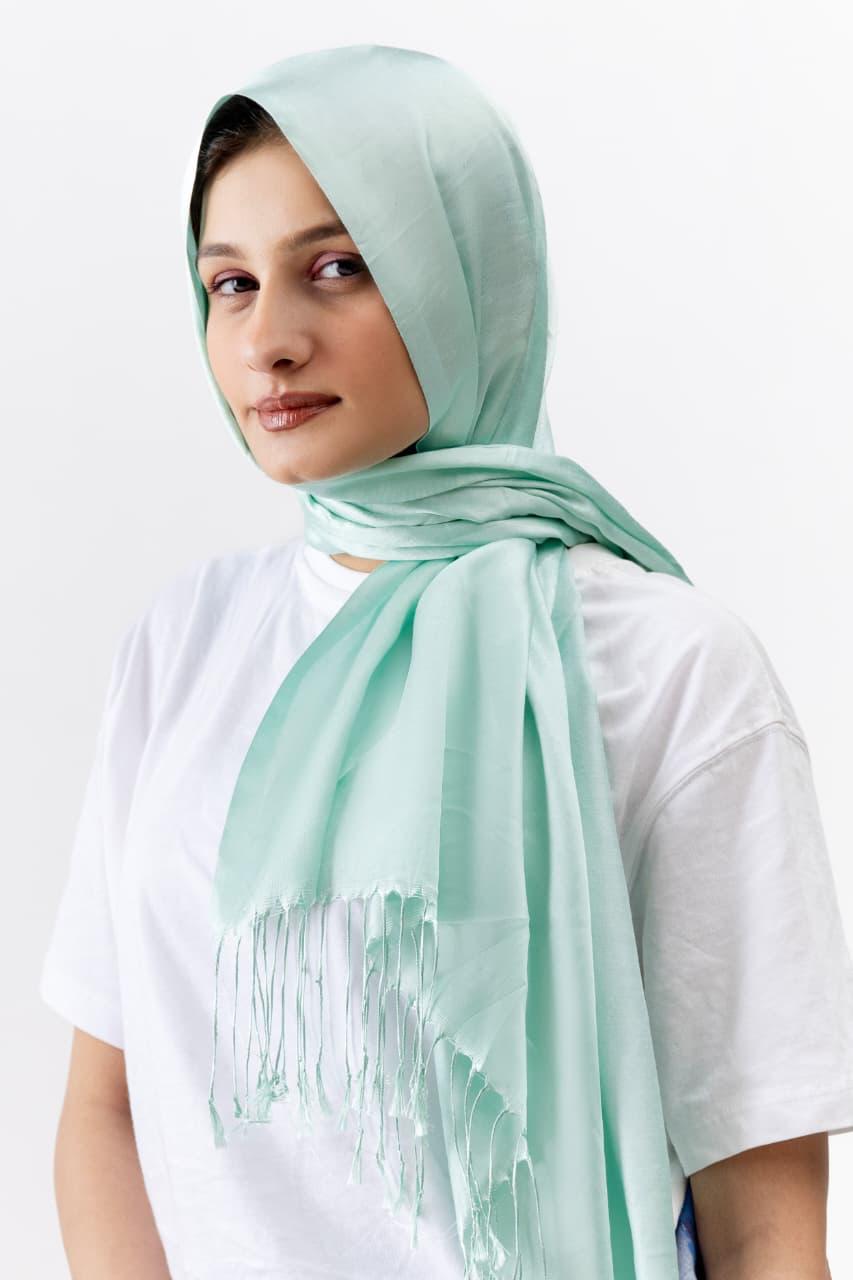 Dual Tone silk - Aqua