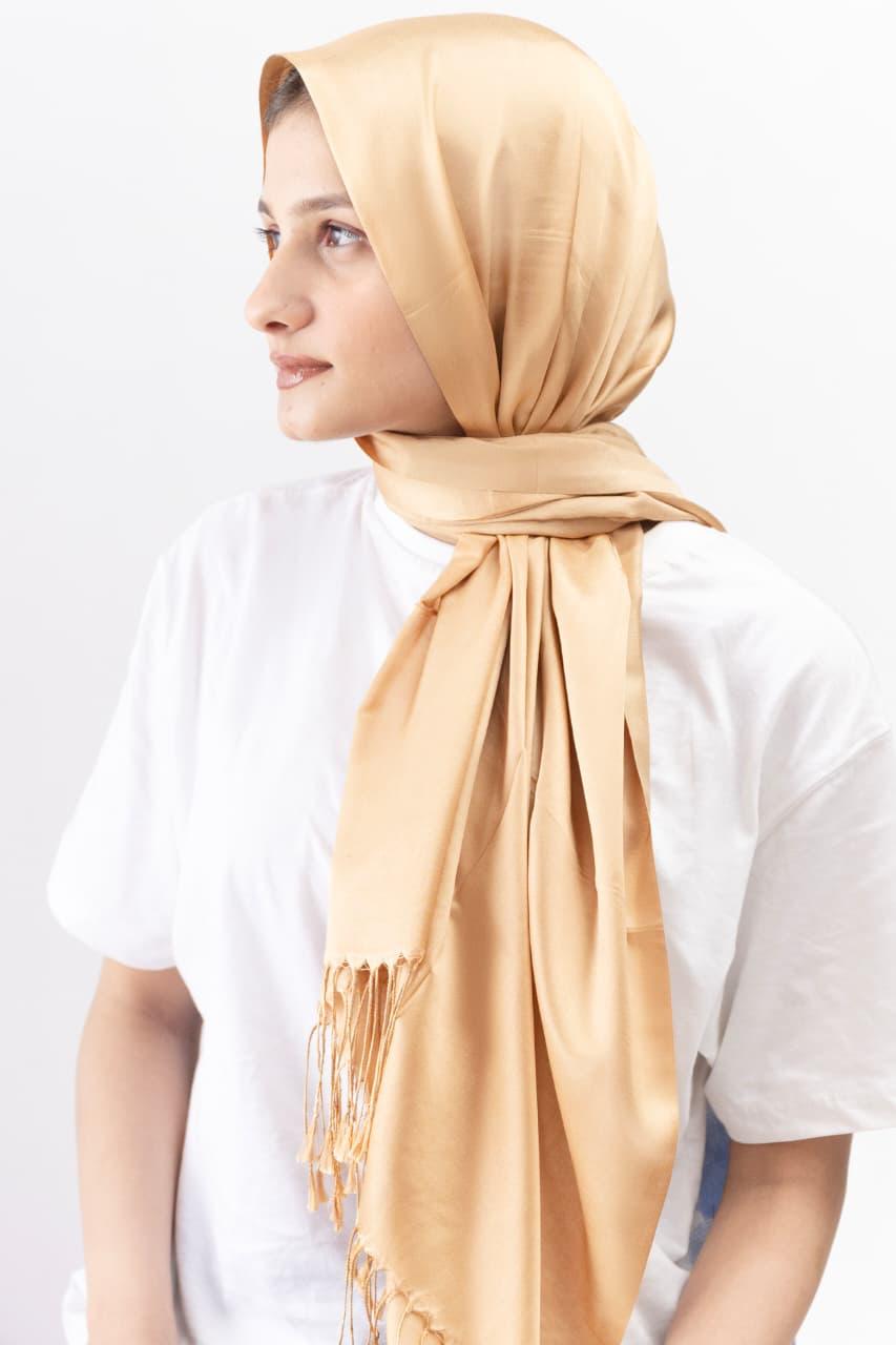 Dual Tone silk - Pale Khaki