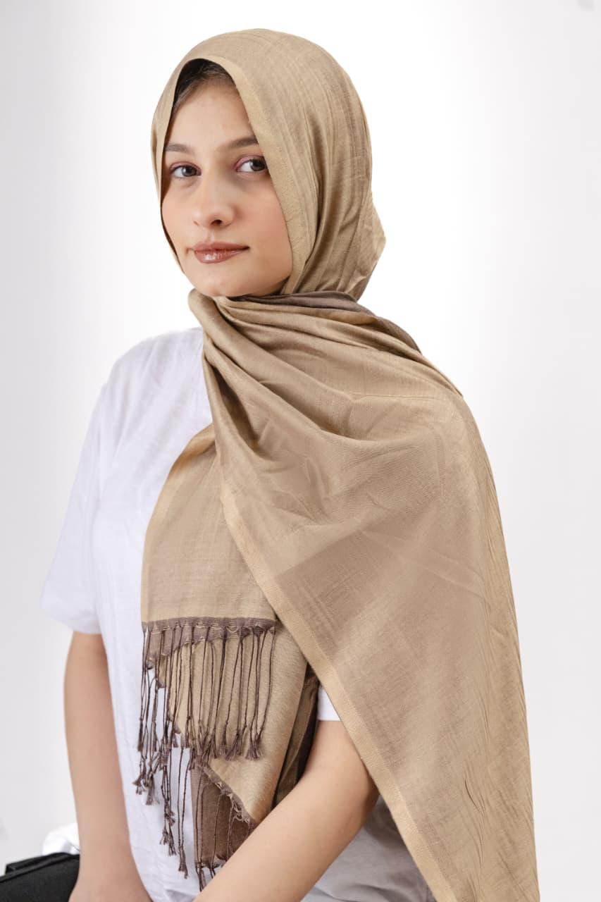 Dual Tone silk - Beige