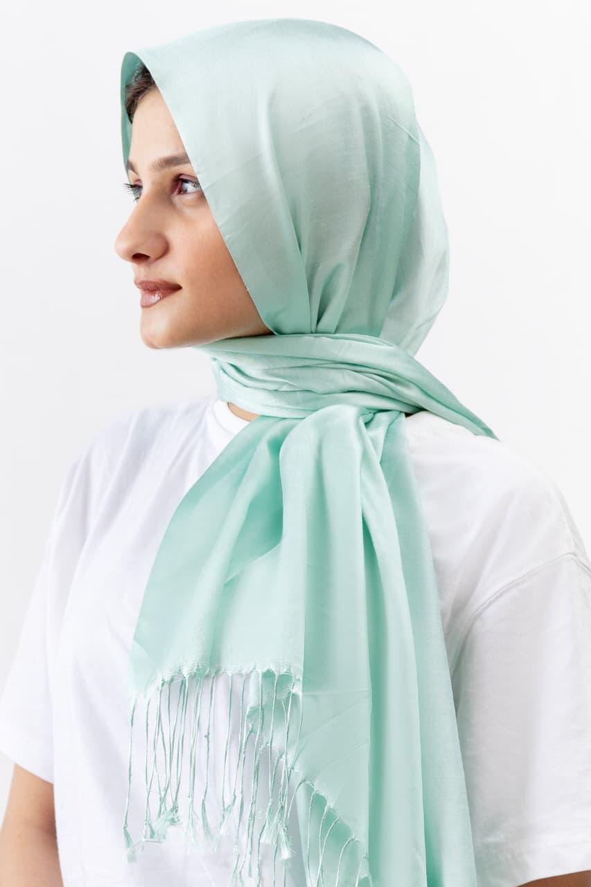 Dual Tone silk - Aqua