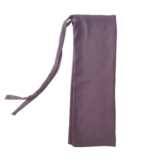 Tie Back Half Niqab - Grape