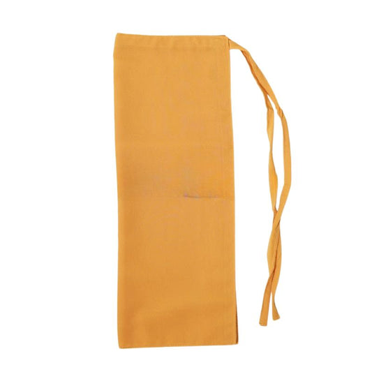 Tie Back Half Niqab - Mustard