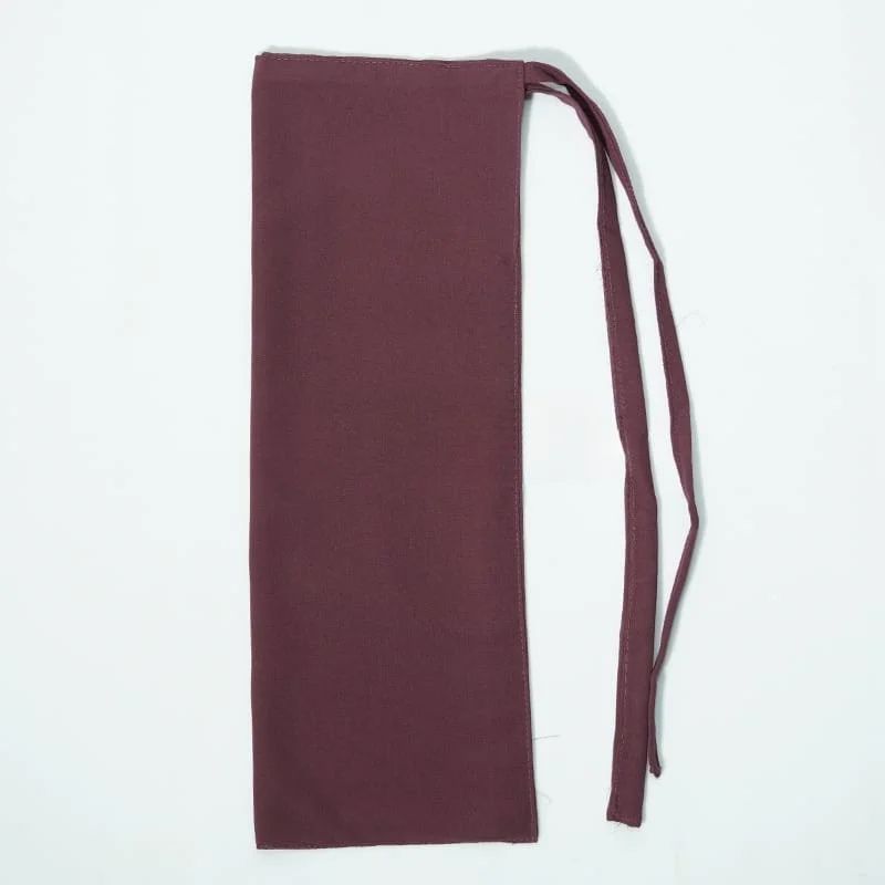 Tie Back Half Niqab - Amethyst
