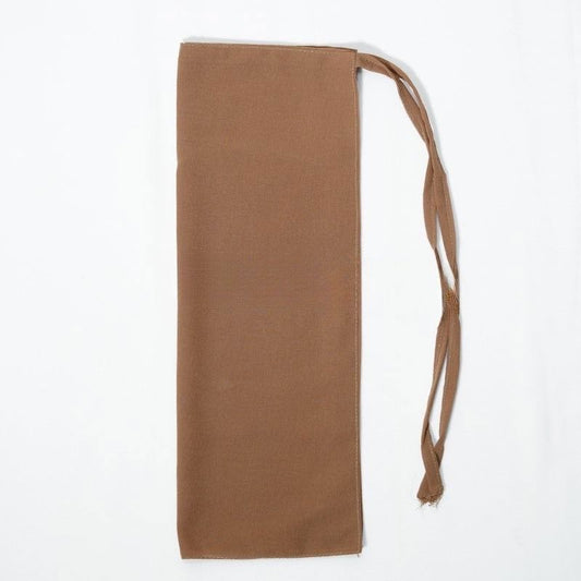 Tie Back Half Niqab - Beige
