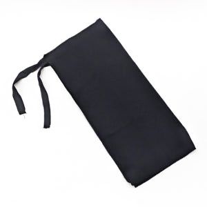 Tie Back Half Niqab - Grey