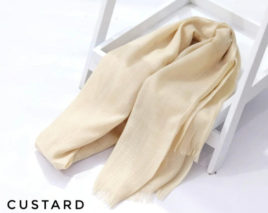 Turkish Viscose Lawn - Custard
