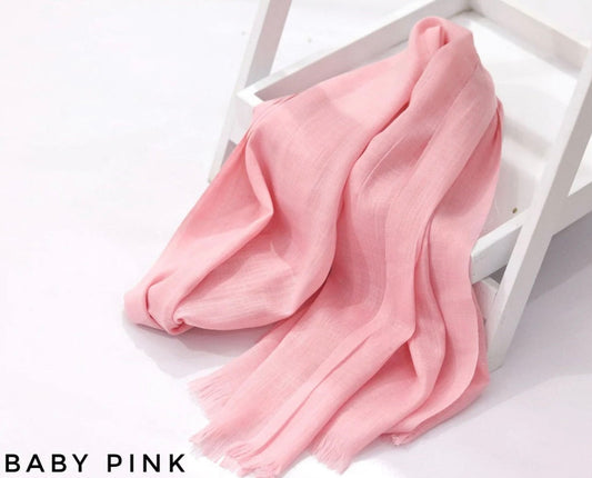 Turkish Lawn Baby Pink - Cameo Hijabwears