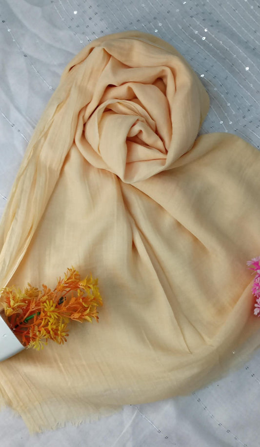 Soft lawn Hijab – cream