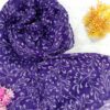 Printed lawn Hijab – Purple