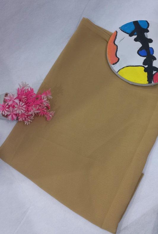 PREMIUM GEORGETTE HIJAB - NUDE BROWN