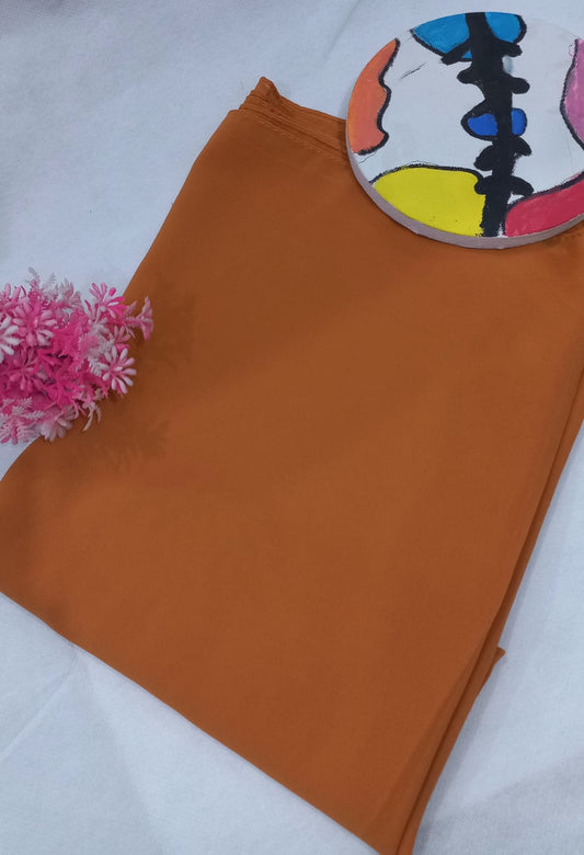 PREMIUM GEORGETTE HIJAB - RUST ORANGE