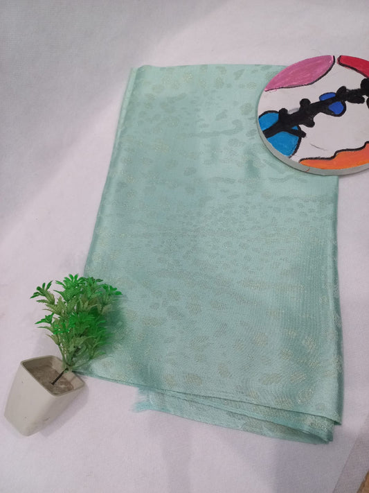 PREMIUM BANARSI SILK - PISTACHIO GREEN