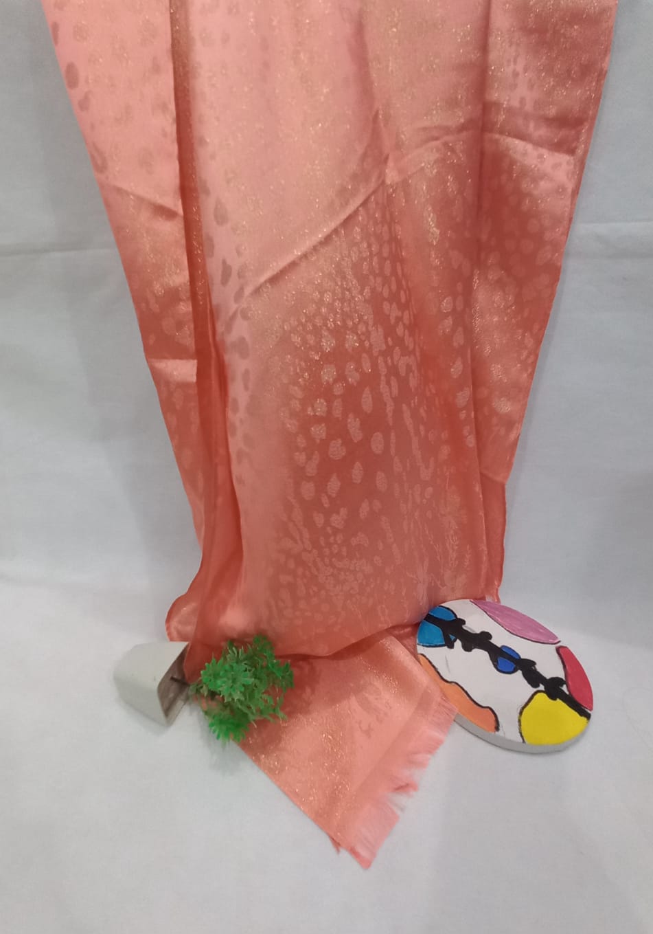 PREMIUM BANARSI SILK - PEECH