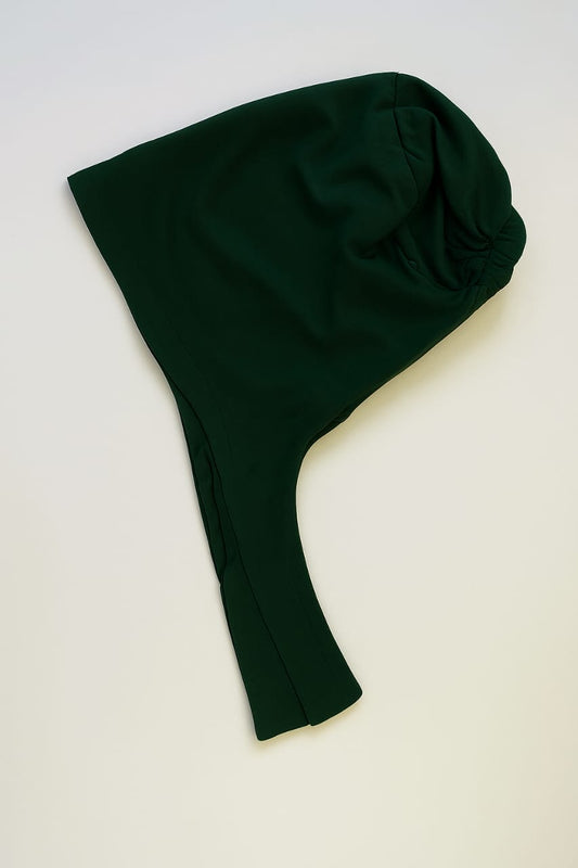 Tie back undercap - Dark Green