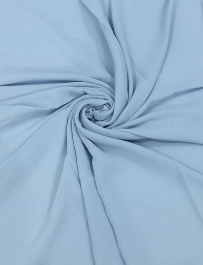 PREMIUM GEORGETTE HIJAB - DUSTY BLUE